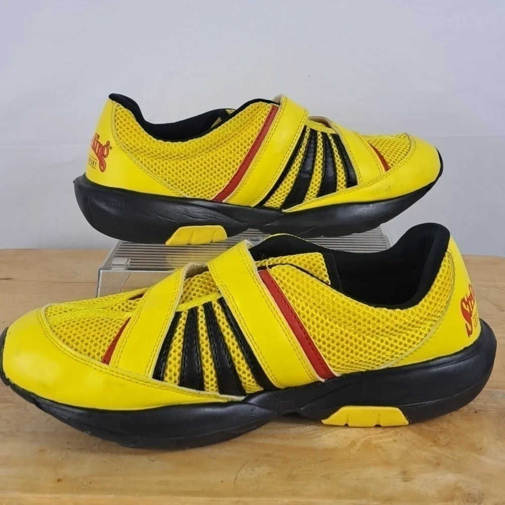Zeko Strike King Lures mesh outdoors fishing boating yellow size 9 shoes